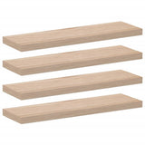 Floating Shelves 4 pcs 80x23.5x4 cm Engineered Wood 4010693
