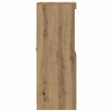LED Sideboard Brown 60 x 37 x 100 cm Engineered Wood 863034