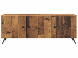 TV Cabinet Old Wood 99 x 34.5 x 50 cm Engineered Wood 895643
