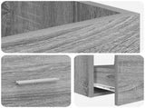 Bathroom Vanity with Sink Grey Sonoma 42 x 40 x 84.5 cm 890701