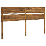 Live Edge Headboard ROSTOCK Natural 180 cm Solid Acacia Wood 903282