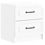 Bedside Cabinet High Gloss White 43 x 34.5 x 44.5 cm 895683