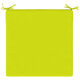 4-Piece Seat Cushions SOEST 4 pcs 100% Polyester Bright Green 944962