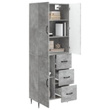 Cabinet Set 2 pcs Concrete Grey 66 x 34.5 x 89.5 cm 3416658