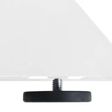 Dining Table Leg Spider Shape White 150x78x cm Steel 4013117