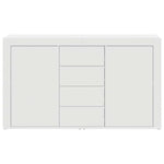 Sideboard with Drawer White 120 x 36 x 69 cm Engineered wood 3333856
