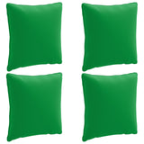 4-Piece Back Cushions PUTTEN 4 pcs 100% Polyester Green 945148