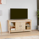 TV Cabinet 103x36,5x52 cm Solid Wood Pine 814574