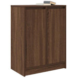 Sideboard Brown Oak 57x34x76 cm Engineered Wood 861622