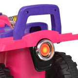 Children's Ride-on ATV with Sound and Light Pink and Purple 10141