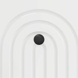 Drawer Cabinet High Gloss White 33 x 34.5 x 90 cm 894159
