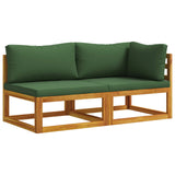 2 pcs Sectional Sofa Set with Cushions 42028317