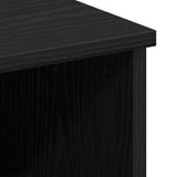 Nightstand 2 pcs Black Oak 50 x 32 x 60cm Engineered Wood 862052