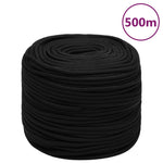 Work Rope Black 8 mm 500 m Polyester 152821