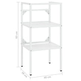 Bathroom Washbasin Frame White 40x38x83 cm Iron 338484