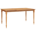 Batavia Table 150x90x75 cm Solid Wood Teak 319165