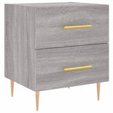 Bedside Cabinets 2 pcs Grey Sonoma 40x35x47.5 cm Engineered Wood 827289