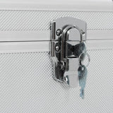 Storage Cases 3 pcs Silver Aluminium 91852