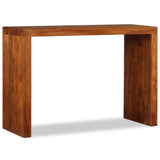 Console Table Solid Wood with Honey Finish 110x40x76 cm 244671