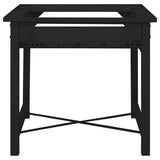 Washing Machine Pedestal Black 60 x 56 x 52 cm Steel 42022037