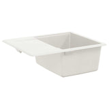 Sink White 560 x 460 mm 80% Quartz and 20% Resin 42028415