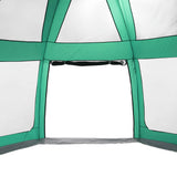 Pool Tent with Removable Fly & Mesh Walls Sea Green 510x510 cm 4100635