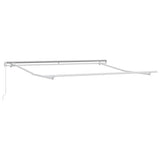 Manual Retractable Awning Burgundy 300x250 cm 3215228