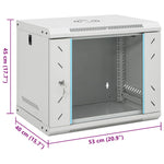 9U Wall Mounted Network Cabinet 19" IP20 53x40x45 cm 30261