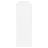 Sideboard with LED Lights White 202x37x100 cm 3209184