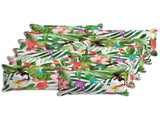 Throw Pillow 12 pcs HOUTEN Multicolour 40 x 80 cm Polyester 934065