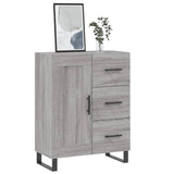 Sideboard Grey Sonoma 69.5x34x90 cm Engineered Wood 830290