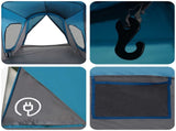 Family Tent Blue 610 x 610 x 210 cm 42017473
