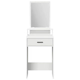Dressing Table White 50 x 41 x 140 cm Engineered Wood 865127