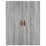 Highboard Grey Sonoma 69.5x34x180 cm Engineered Wood 3195881