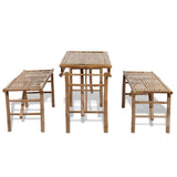 Patio Furniture Natural Bamboo Bamboo Small Foldable 41502