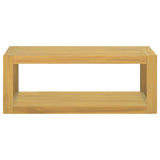 Wall-mounted Bathroom Cabinet 90x45x35 cm Solid Wood Teak 338235