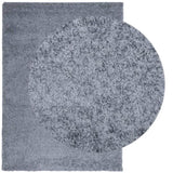 Shaggy Rug PAMPLONA High Pile Modern Blue 200x280 cm 375327
