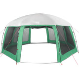 ZNTS Pool Tent with Removable Fly & Mesh Walls Sea Green 690x690 cm 4100641