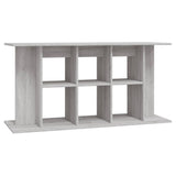Aquarium Stand Grey Sonoma 120x40x60 cm Engineered Wood 833597