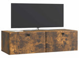 Wall-Mounted TV Cabinet 78.5 x 31 x 30 cm Smoked Oak 899230