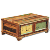 Coffee Table Multicolour Reclaimed wood Medium Rectangular 241092