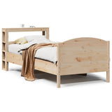 Bed Frame without Mattress 100x200 cm Solid Wood Pine 3306240