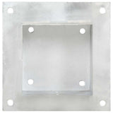 Post Anchors 4 pcs Galvanised Metal 141 mm 145452