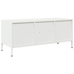 ZNTS TV Cabinet White 101.5x39x43.5 cm Cold-rolled Steel 851303