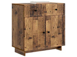 Sideboard Old Wood 66 x 34.5 x 90 cm Engineered Wood 893953