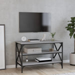 ZNTS TV Cabinet Grey Sonoma 80x40x50 cm Engineered Wood 825790