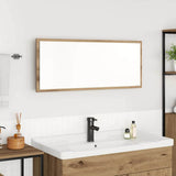Mirror with Mirror Artisan Oak 90 x 8.5 x 37 cm Engineered Wood 875420