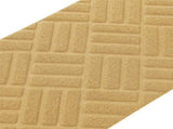 Stair Mats 15 pcs 76 x 20 cm Beige Polyester Rectangular 42054644