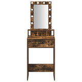 Dressing Table Brown 50 x 41 x 140 cm Engineered Wood 865158