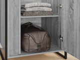 Warderobe Grey Sonoma 50 x 50 x 200 cm Engineered Wood 3403019